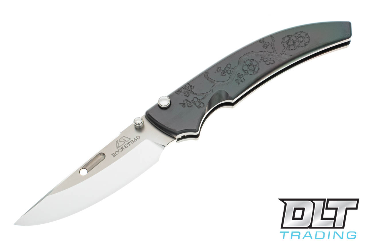 Rockstead SHU - ZDP-189 Blade - Apricot Etching - Drop Point - DLT