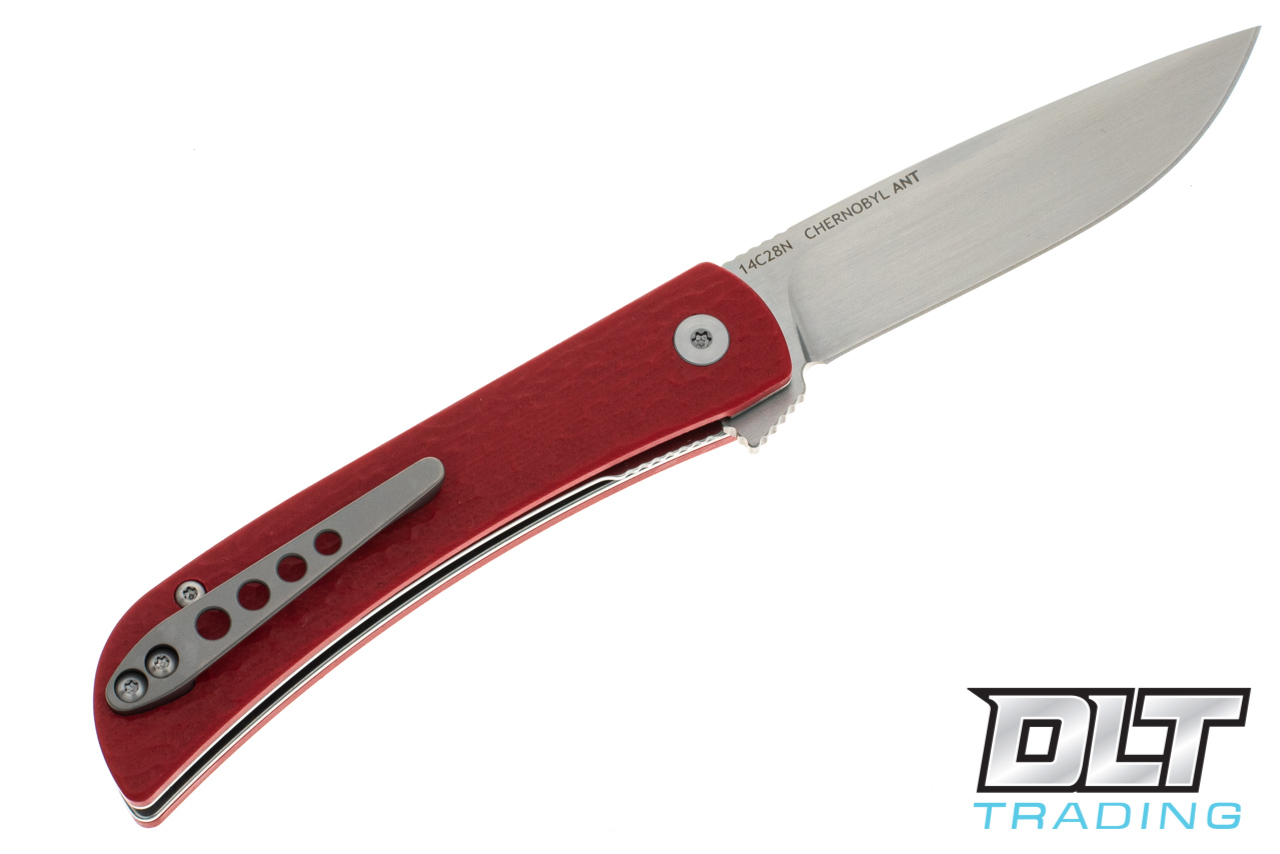 Finch Chernobyl Ant - Red Jigged G-10 - DLT Trading