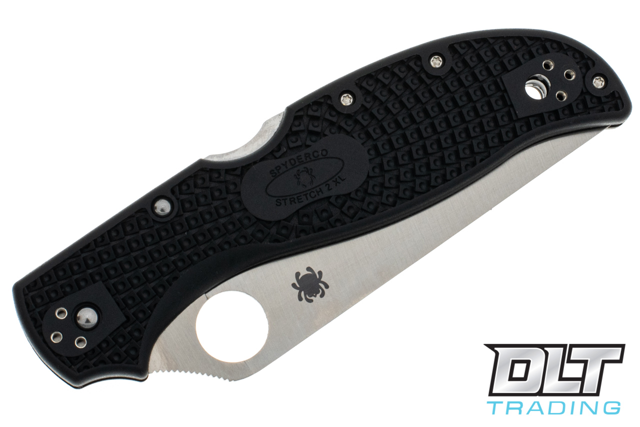 Spyderco C258SBK Stretch 2 XL Lightweight - Fully Serrated