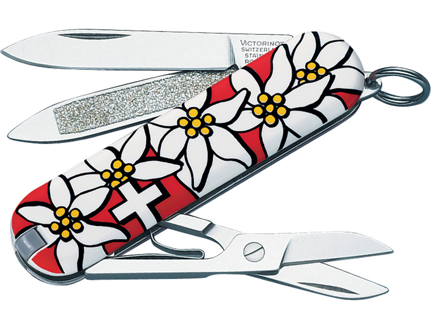Victorinox Swiss Army Classic Edelweiss Pocket Knife