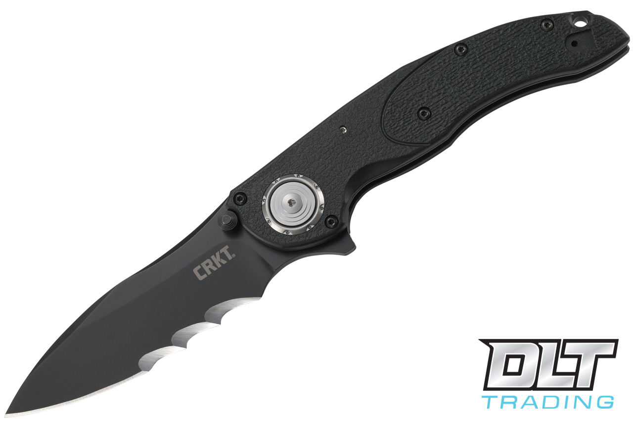 CRKT Linchpin Black Veff Serrations - DLT Trading