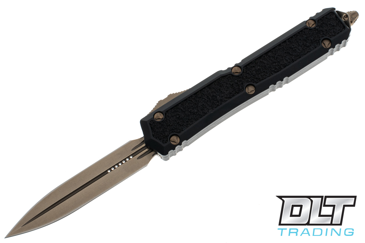 Microtech 206-13S Makora D/E - Black Handle - Bronze Blade