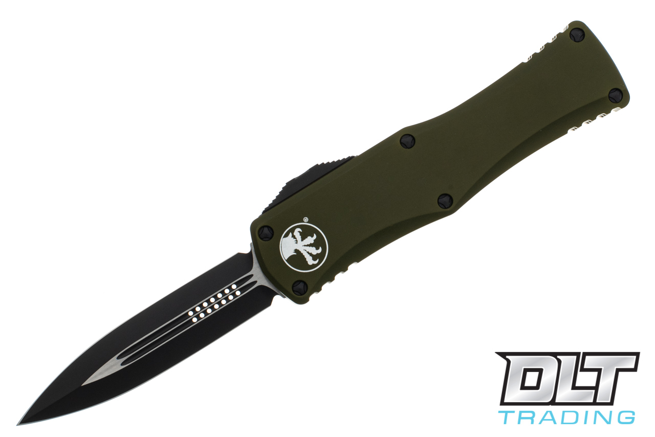 Microtech 702-1OD Hera D/E - OD Green Handle - Black Blade - DLT