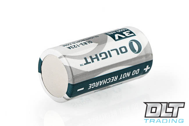 Olight CR123A Battery - 1600mAh - DLT Trading