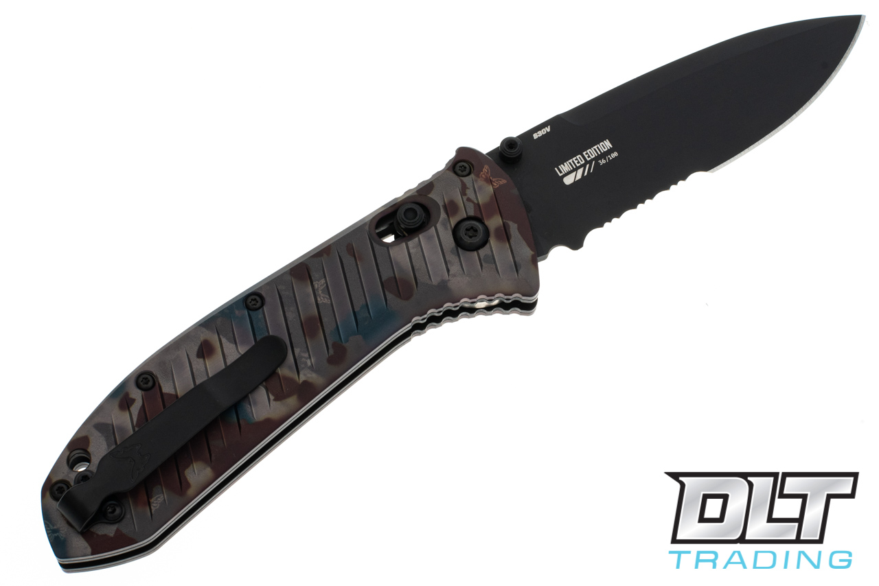Benchmade 570SBK-1801 Presidio II Serrated Rustic Butterfly