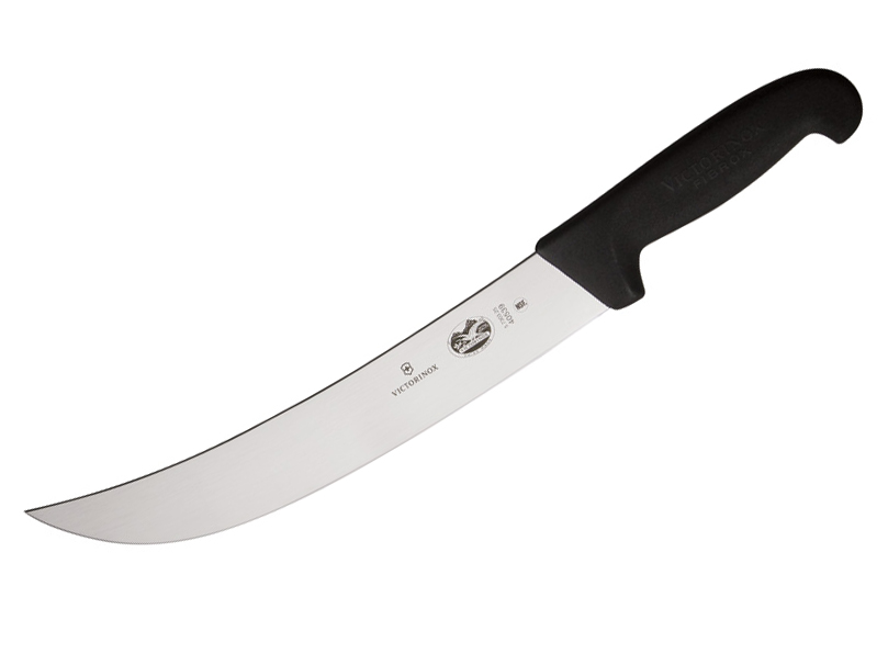 Victorinox 6 Boning Knife Curved Wide Stiff Black Fibrox Handle