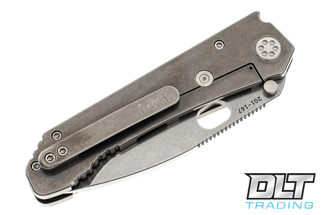 Medford 187 DP - Tumbled S35VN - Tumbled Titanium - Warthog