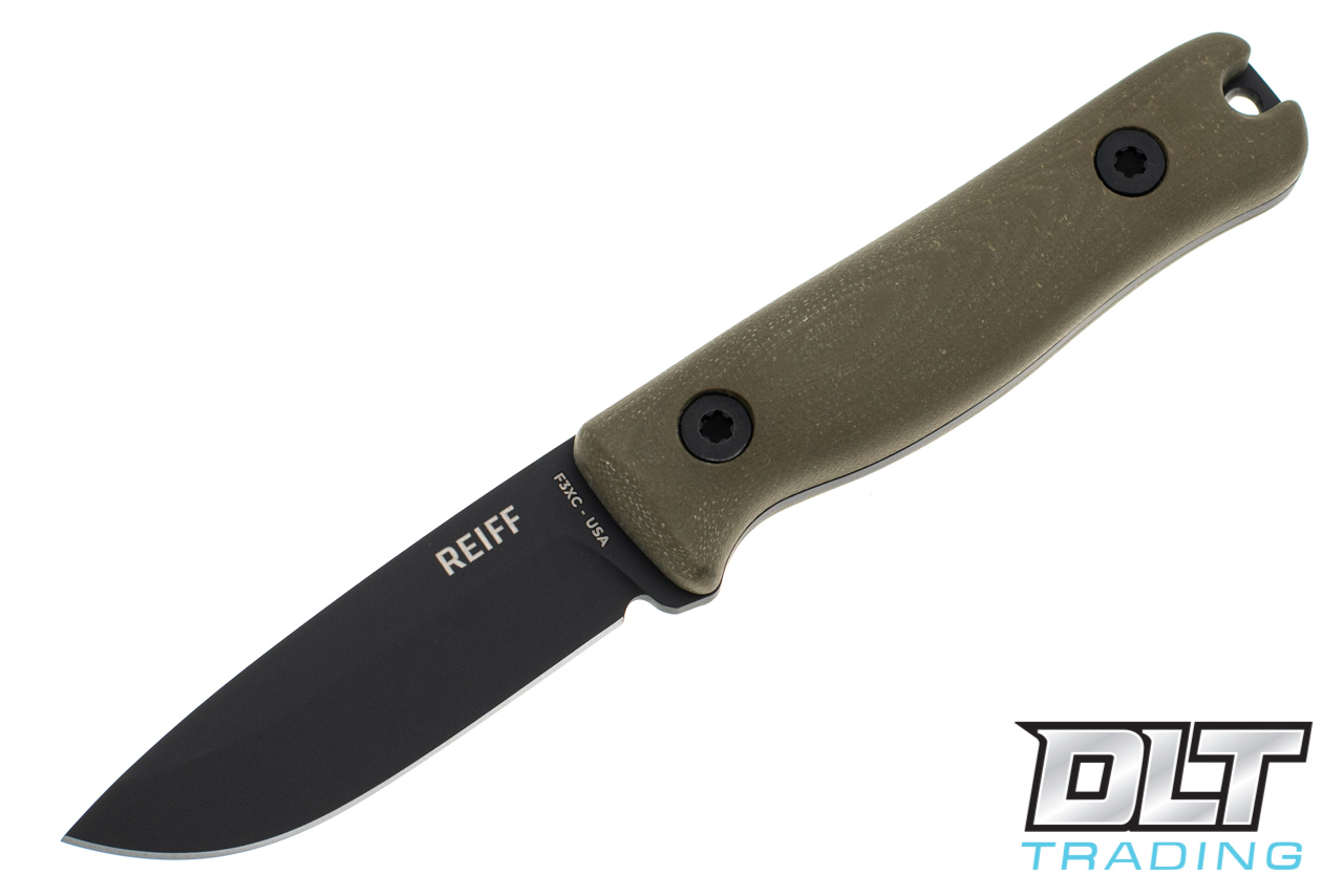 Reiff F3XC Extreme Conditions - OD Green G-10 - Saber - Black