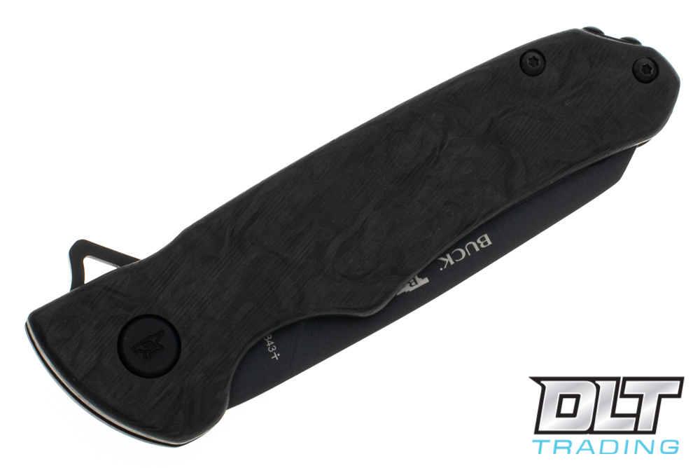 Buck 843 Sprint Ops - Marbled Carbon Fiber - DLT Trading