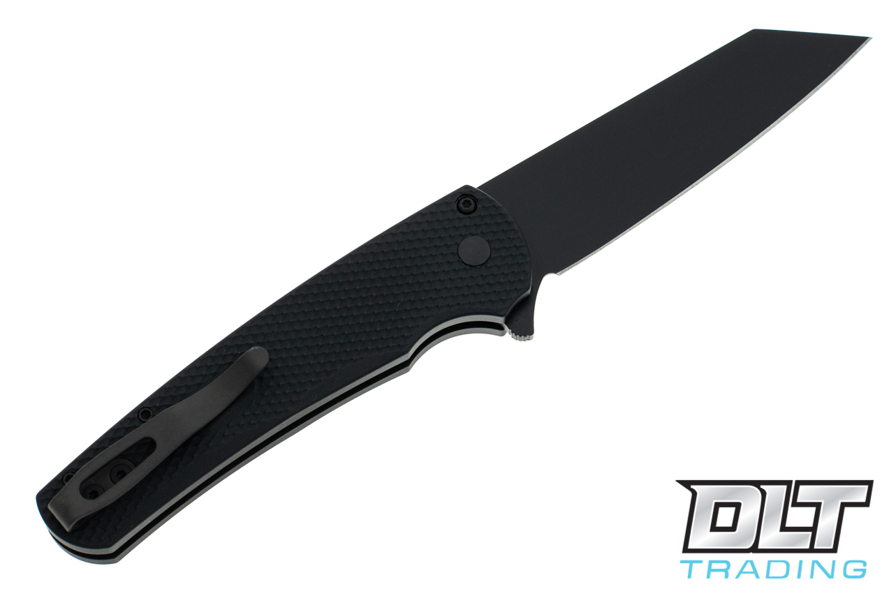 Pro-Tech Malibu Reverse Tanto - Textured Handle - Black Blade