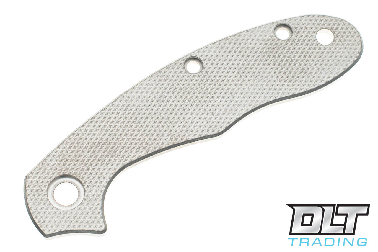 RGT Spyderco Tuff Scale - Pyragrip Titanium - Stonewashed - DLT