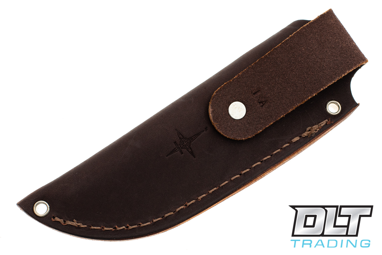 LT Wright GP Medium AEB-L - Saber - Black Micarta - Natural Liners