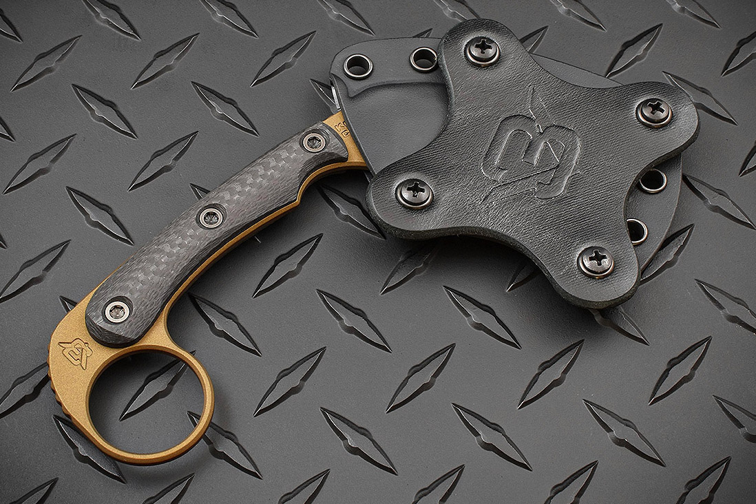 RMJ Tactical Korbin 3V Syndicate - Carbon Fiber - Burnt Bronze