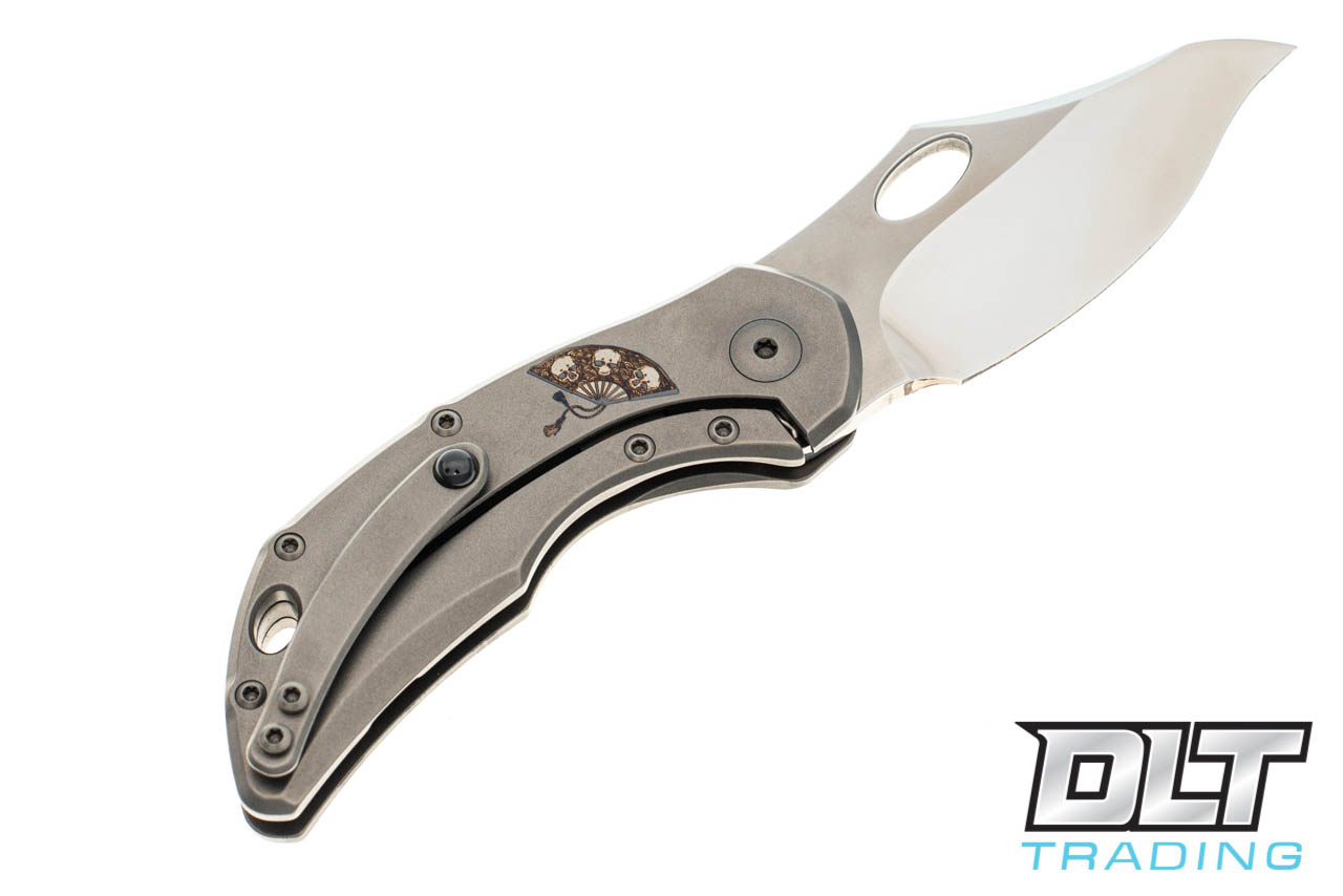 Olamic Cutlery Busker Vampo - Polished Blade - Japanese Laser Art