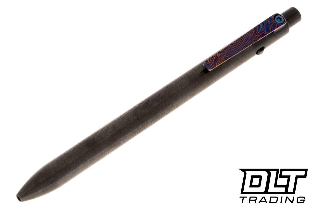 Tactile Turn Side Click Standard - Zirconium - Titanium Damascus