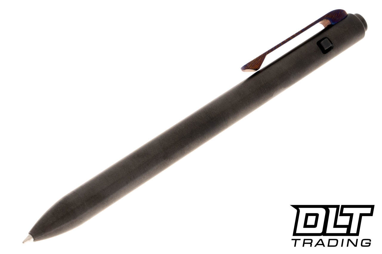 Tactile Turn Side Click Standard - Zirconium - Titanium Damascus
