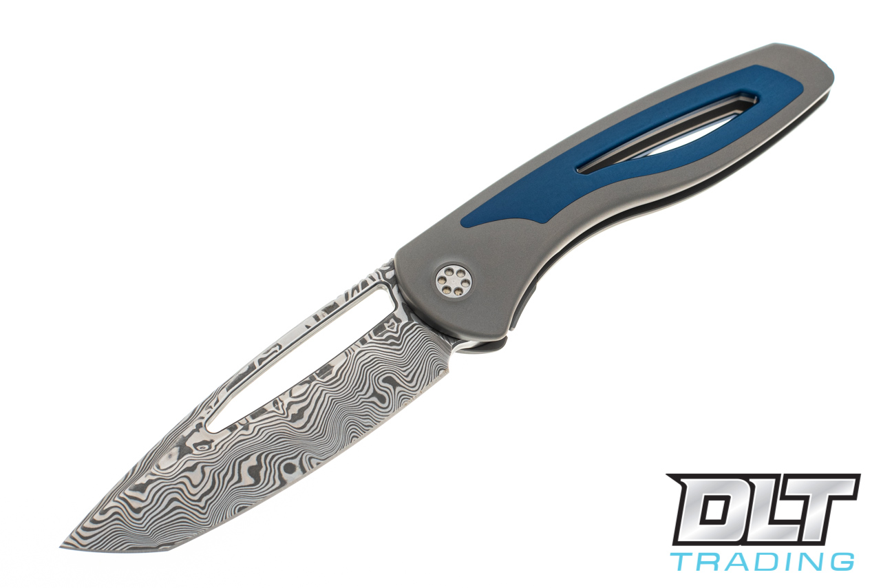 Sharp By Design Apex Tanto Front Flipper - Grey & Blue