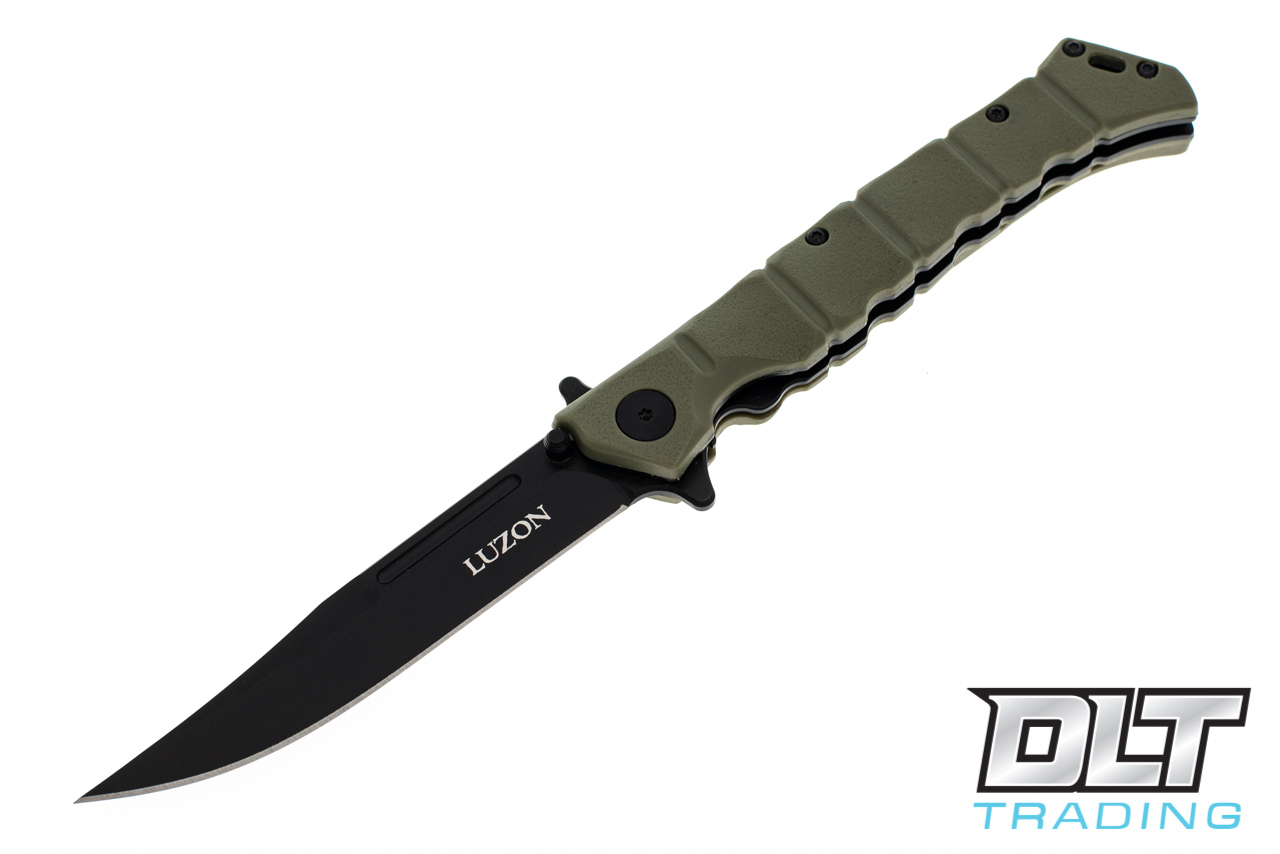 LL様！！ Cold Steel Medium Luzon - Black Blade - OD Green GFN Handle - DLT