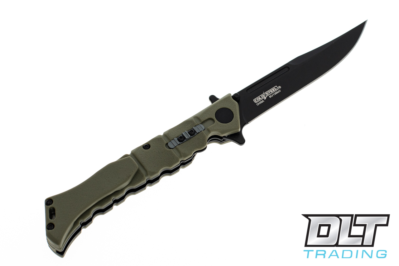Cold Steel Medium Luzon - Black Blade - OD Green GFN Handle - DLT