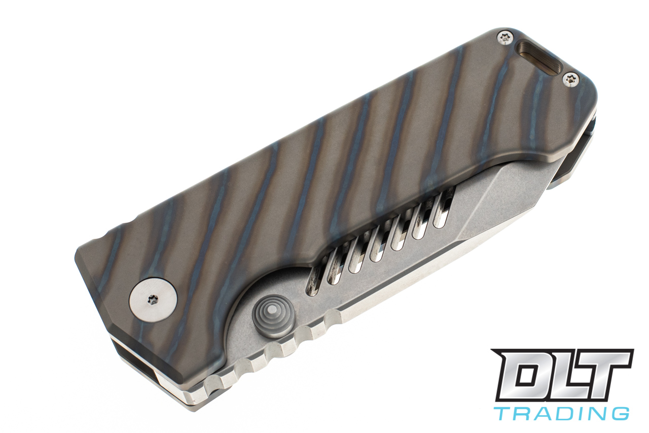 PMP Alpha Beast - Flamed Titanium - Stonewashed Blade - DLT Trading