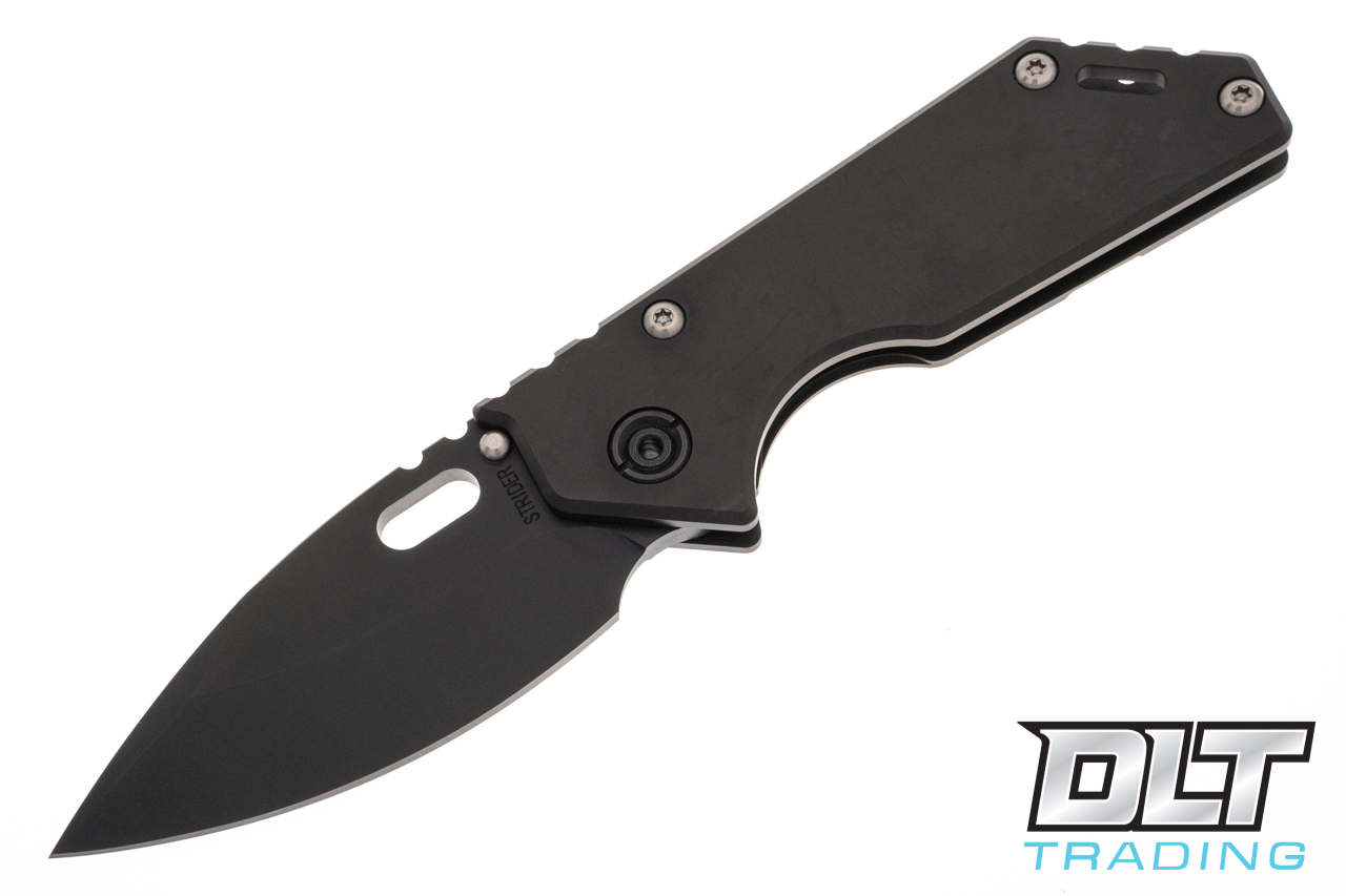 Strider .75 AR Drop Point PVD S45VN - PVD Titanium - DLT Trading