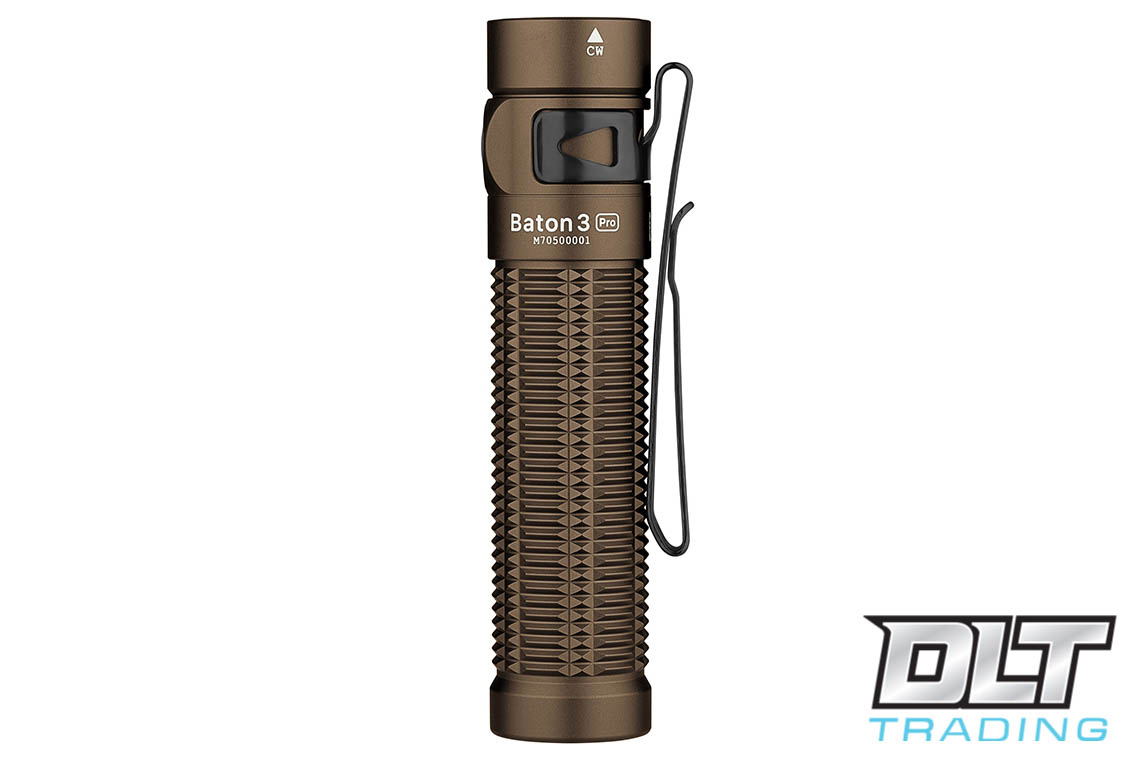 Olight Baton 3 Pro - Desert Tan - Cool White - DLT Trading