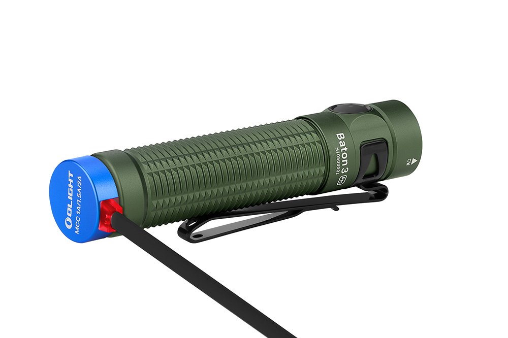 Olight Baton 3 Pro - OD Green - Cool White - DLT Trading