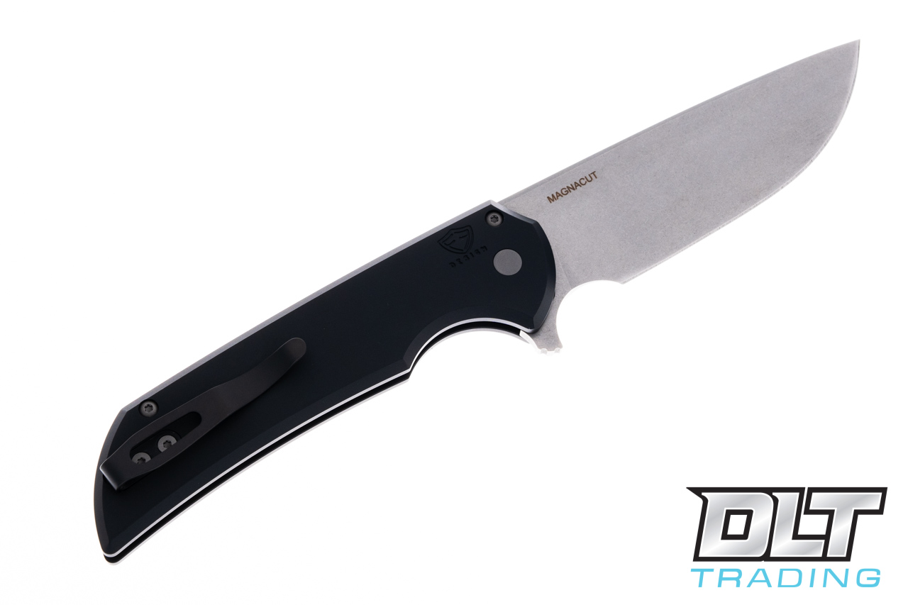 Pro-Tech Mordax Black MagnaCut Stonewashed Flipper | DLT Trading