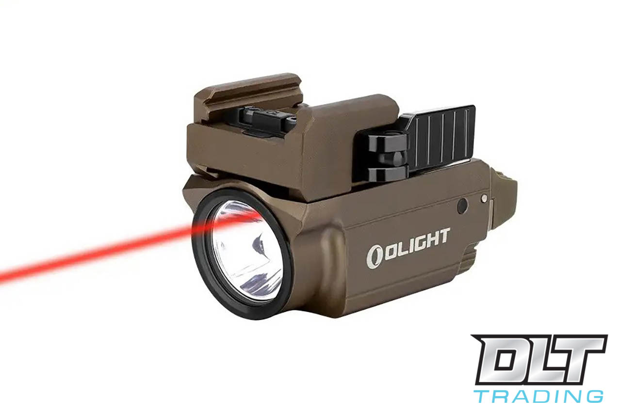 Olight Baldr RL Mini - Red Laser - Desert Tan - DLT Trading