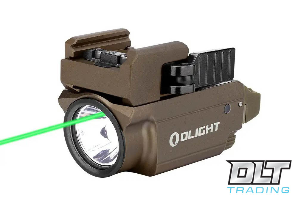 Olight Baldr Mini - Green Laser - Desert Tan - DLT Trading