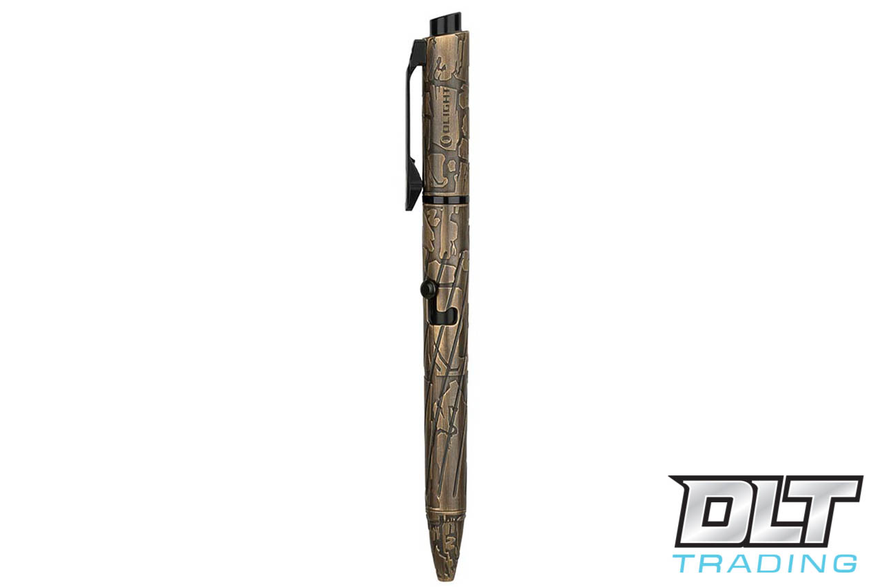 OLIGHT O'pen Pro Brass Bark ボールペン ★限定品★ Olight Open Pro Penlight - Brass Bark - DLT Trading