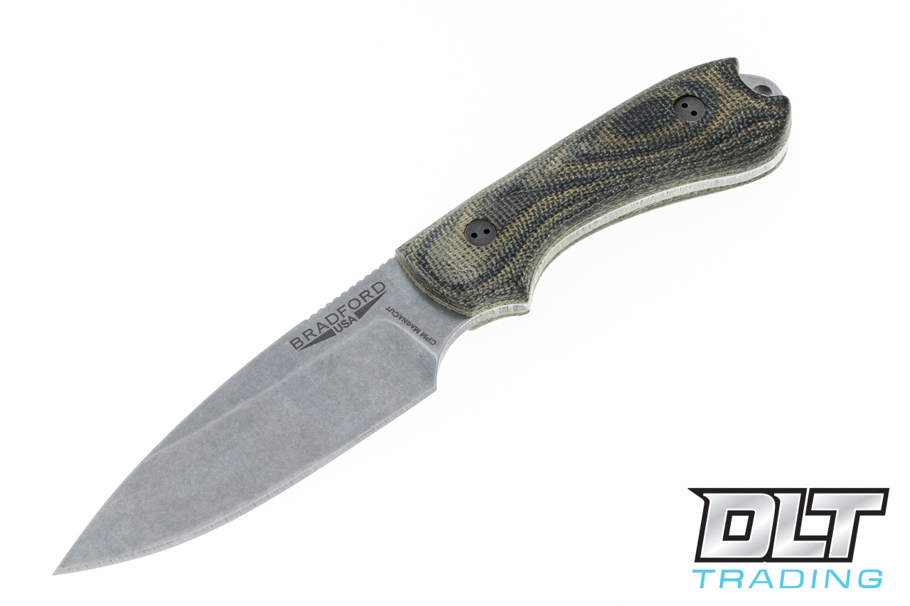 Bradford Guardian 3 Magnacut - 3D Camo Micarta - Saber Grind