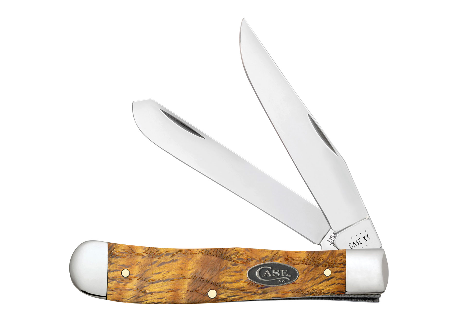 Case Trapper - Smooth Yellow Curly Oak - DLT Trading