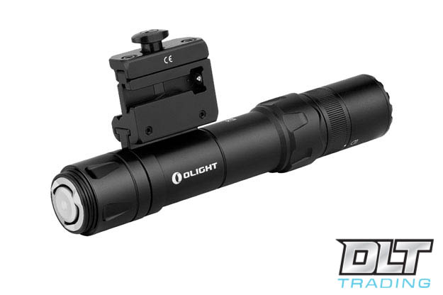 Olight Odin GL - Black with Green Laser - Picatinny Rail Mount