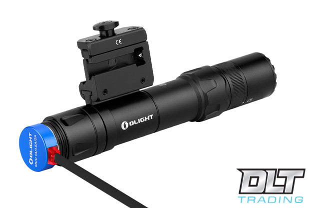 Olight Odin GL - Black with Green Laser - Picatinny Rail Mount
