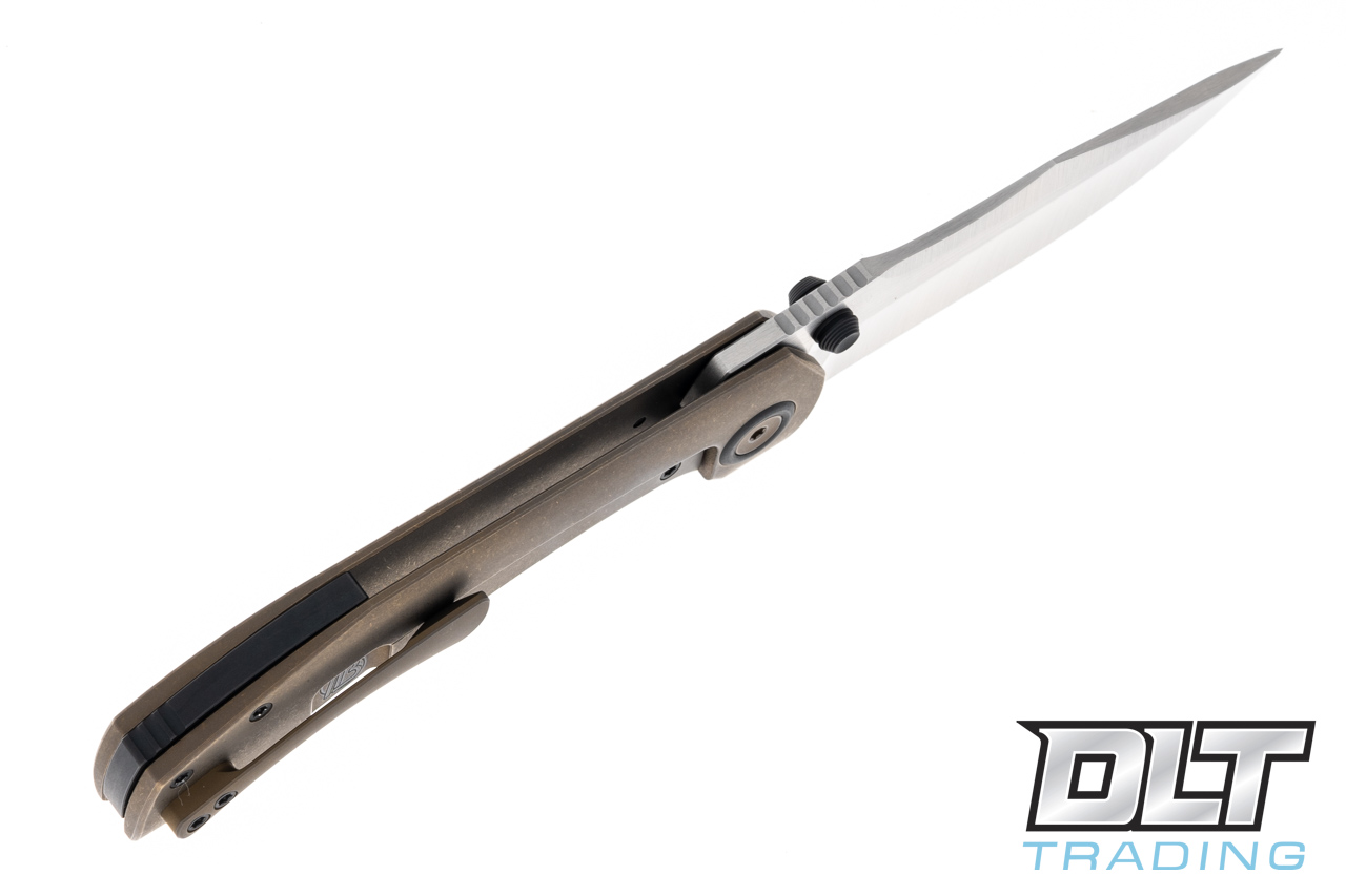 Brian Brown Raptor V2 - Bronze Anodized Titanium - Marbled Carbon