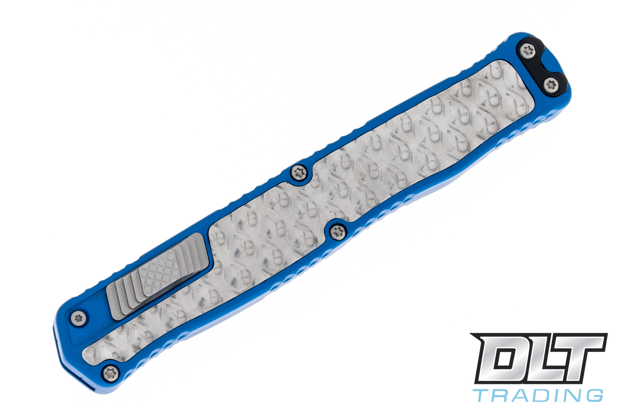 Heretic Cleric II D/E - Blue Aluminum - Stonewashed Stainless