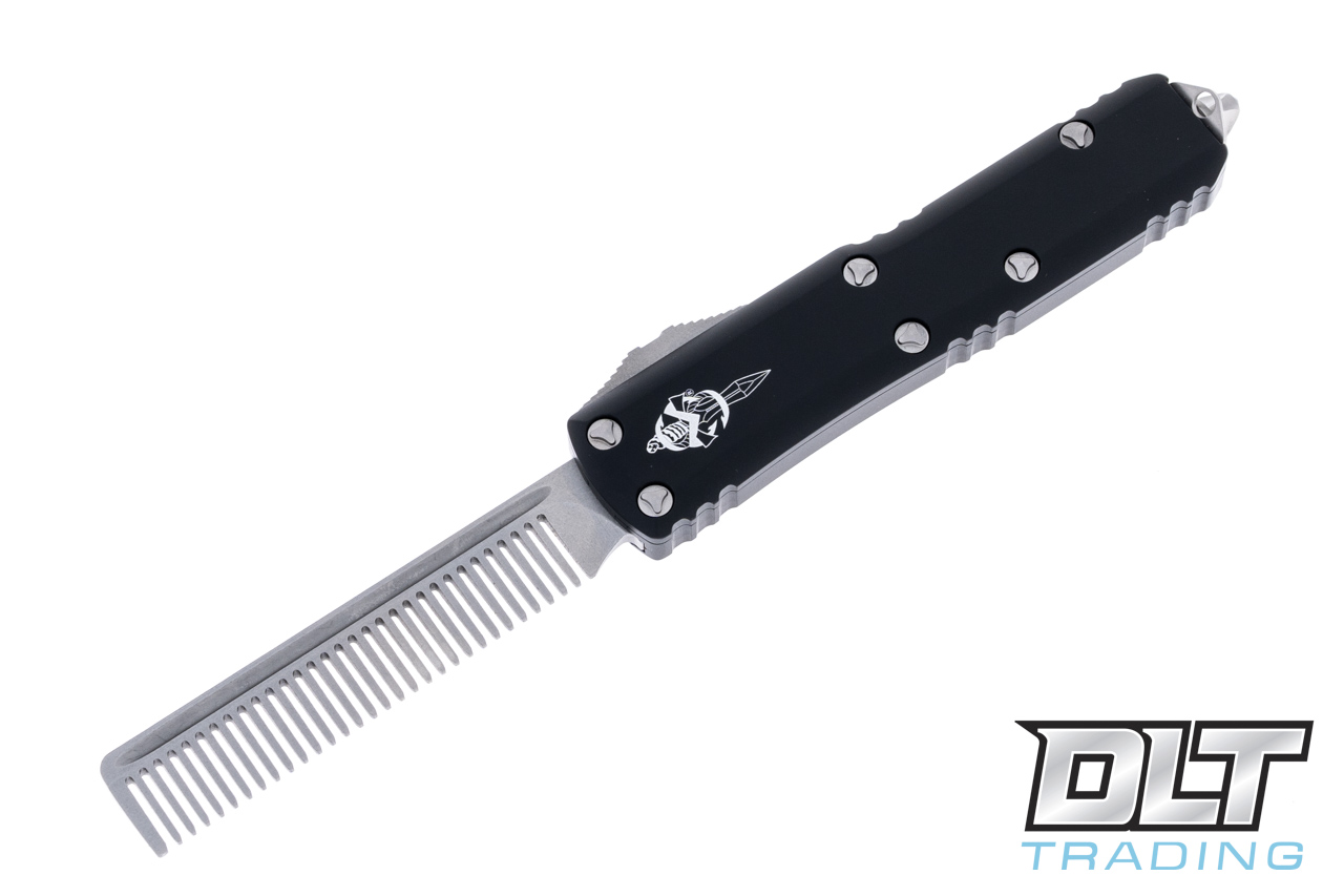 Microtech 234-10TBC Tactical Beard Comb - Black Handle