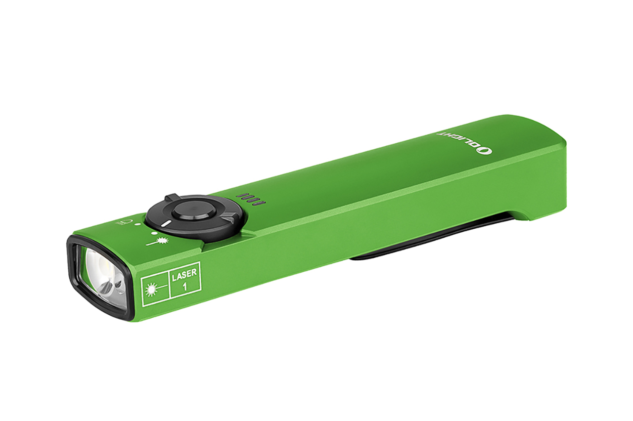 Olight Arkfeld - Lime Green - Green Laser - Cool White Light