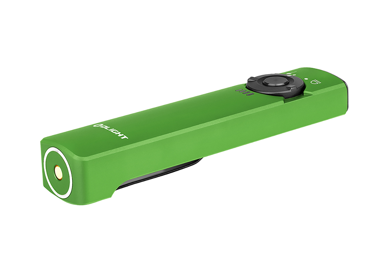 OLIGHT Arkfeld LED/レーザー EDCライト グリーン Olight Arkfeld - Lime Green - Green Laser - Cool White Light