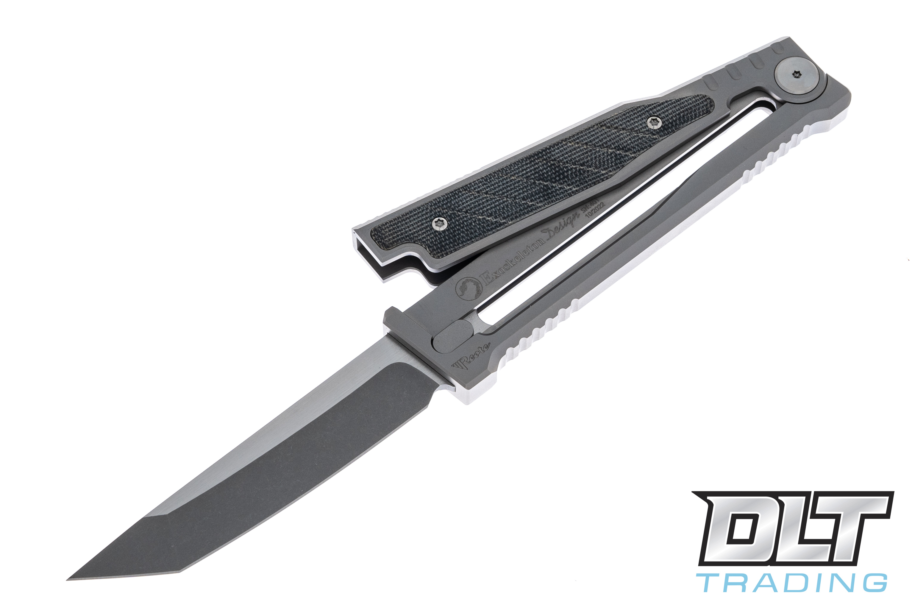 Reate EXO 3V Tanto - Black Micarta - DLT Trading