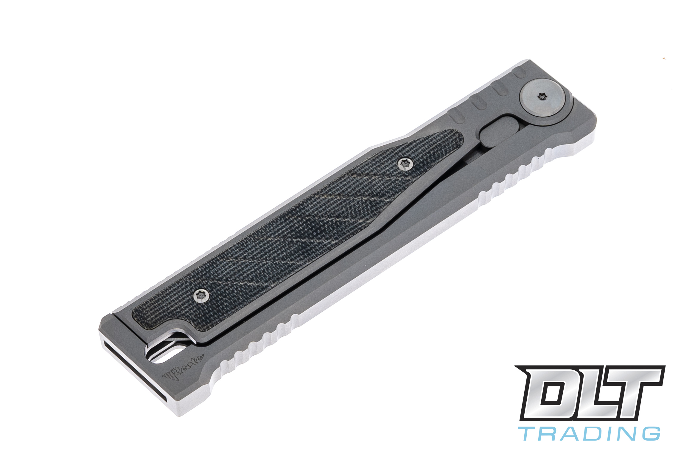Reate EXO 3V Tanto - Black Micarta - DLT Trading