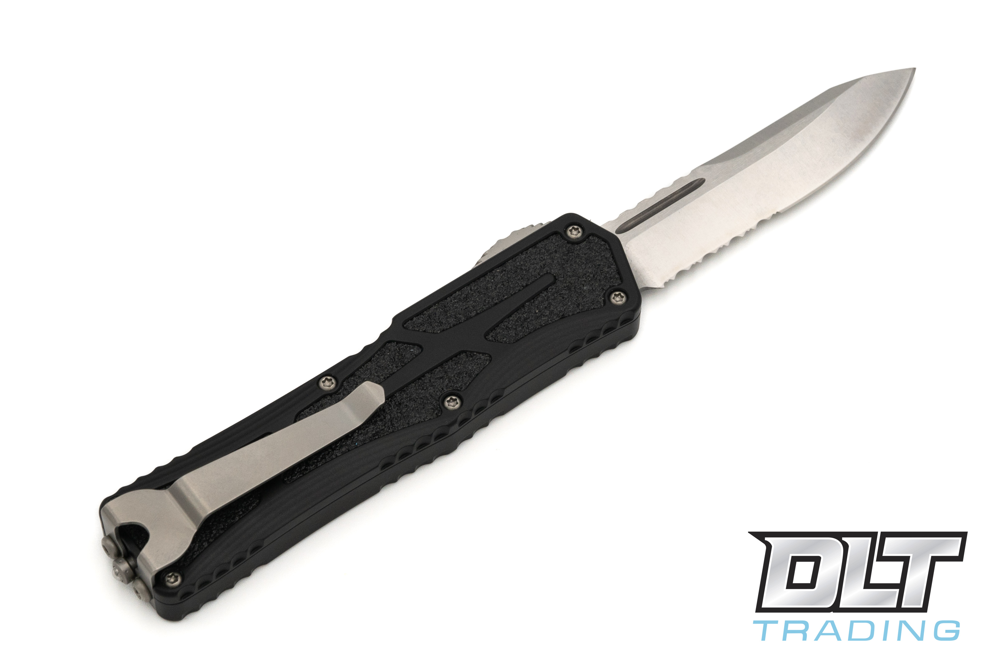 Heretic Colossus Serrated | MagnaCut Combo Edge | Ball Bearing OTF