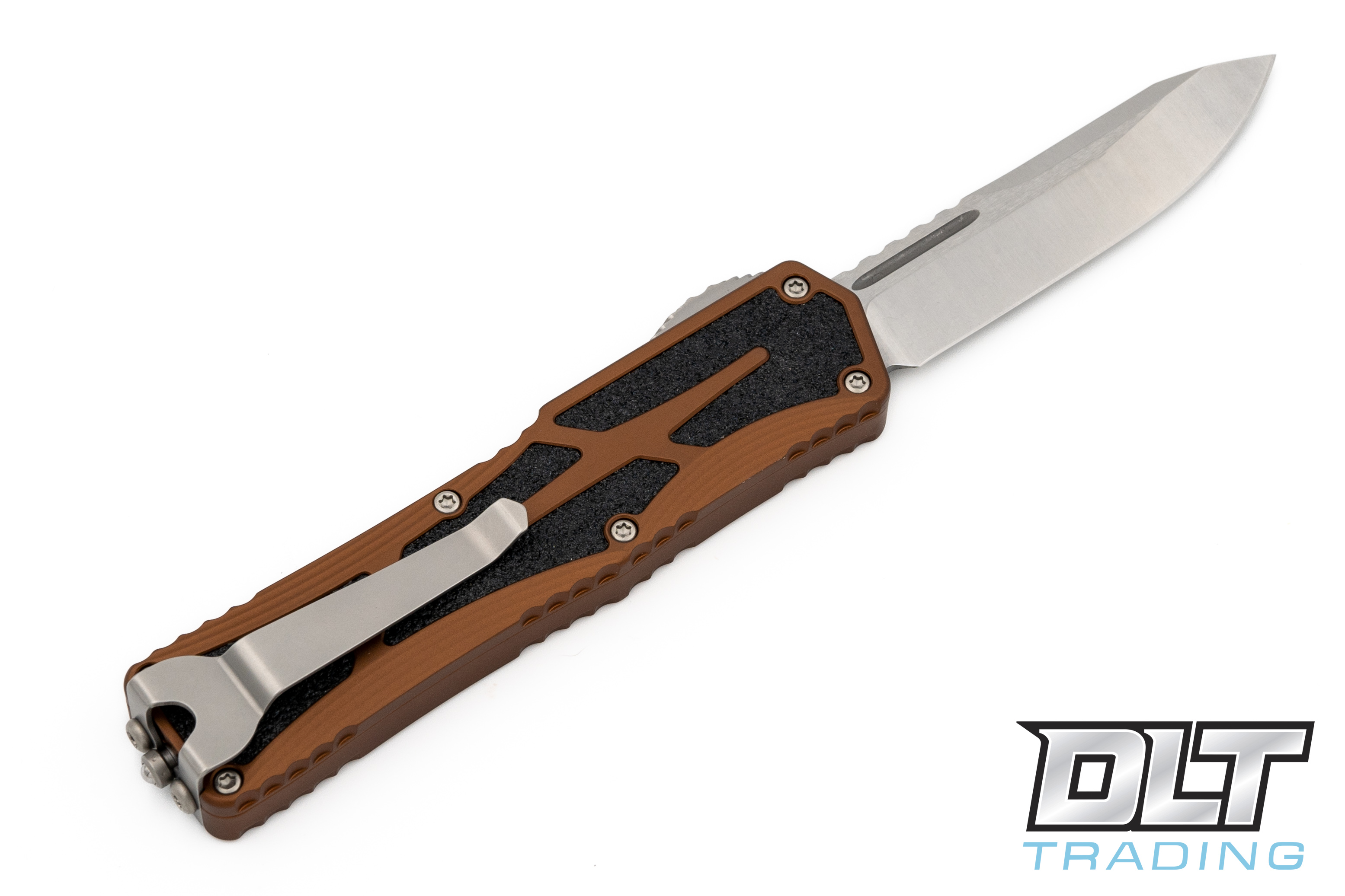 Heretic Colossus S/E Stonewash - Root Beer Handle - MagnaCut - DLT