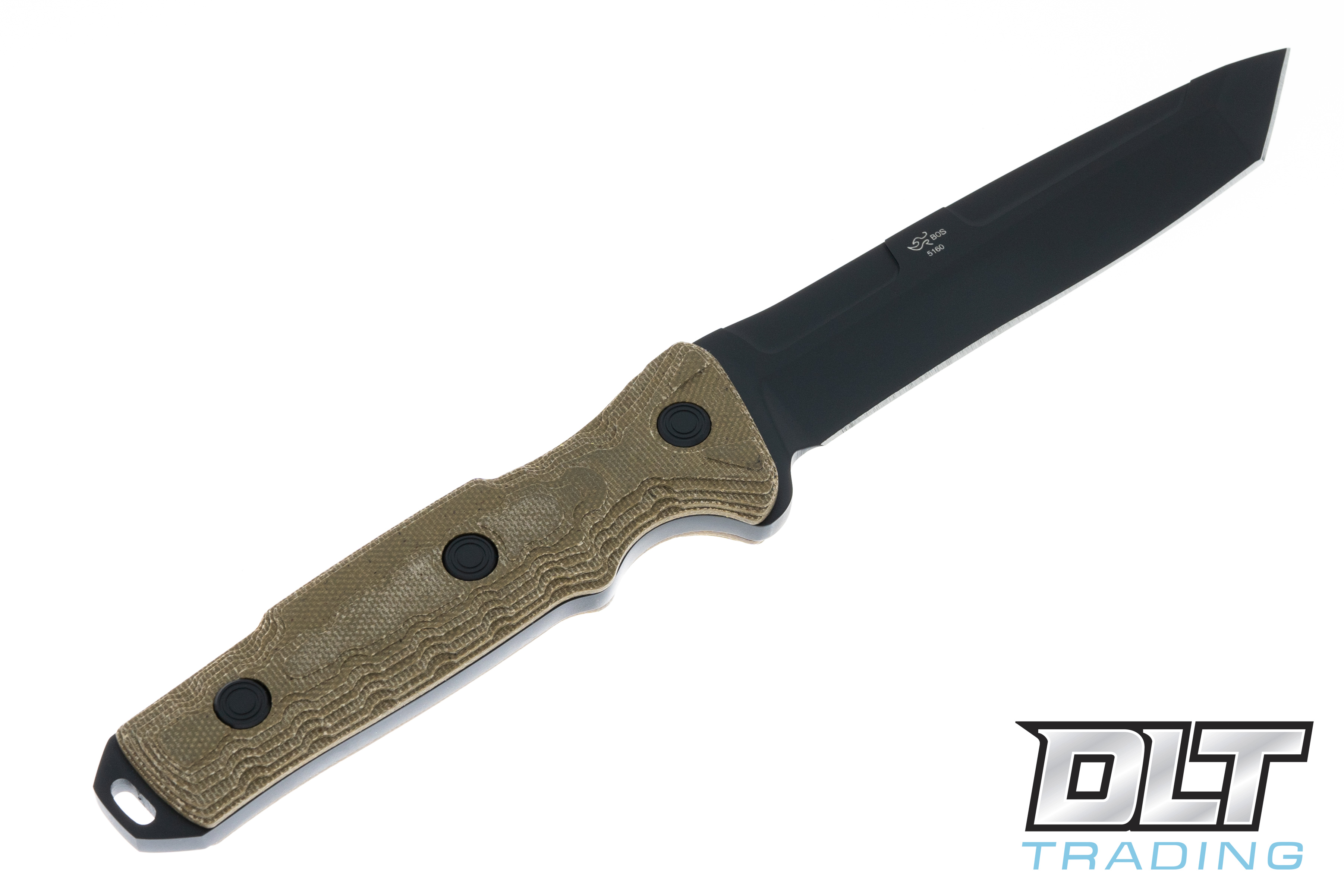 hide DevilD / ストライク・アンド・キル＋3枚 Buck 893 Ground Combat Tanto - OD Green - Black Blade - DLT Trading