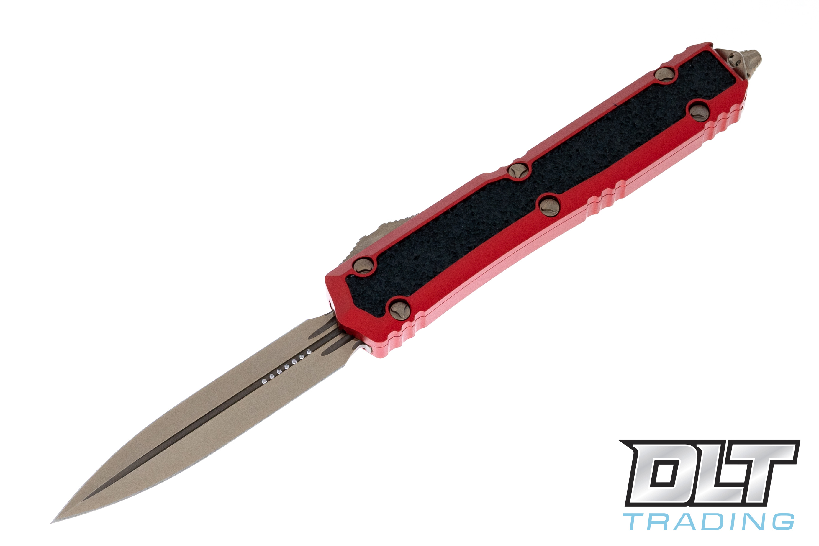 Microtech 206-13RDS Makora D/E - Red Handle - Bronze Blade