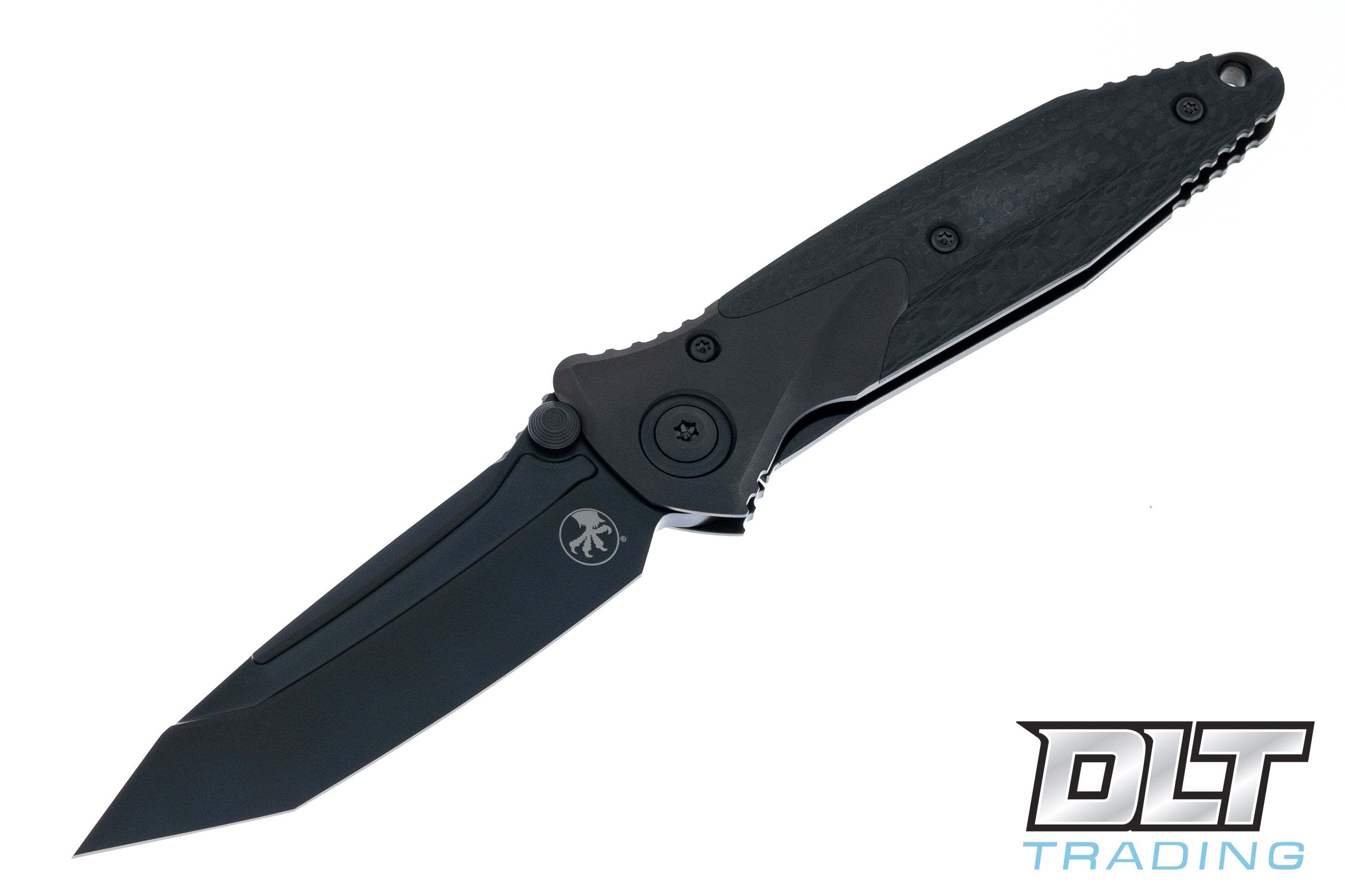 Microtech 261-1DLCTCFTIS Socom Bravo T/E - DLC Titanium Bolster