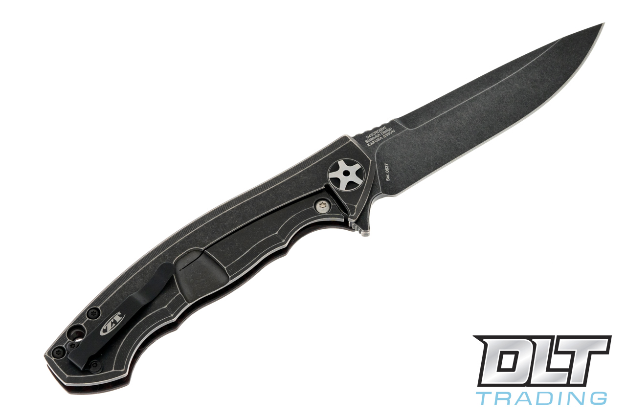 Zero Tolerance Large Sinkevich - Red Carbon Fiber - S35VN