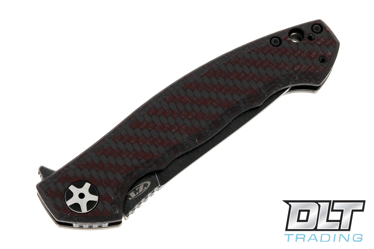 Zero Tolerance Large Sinkevich - Red Carbon Fiber - S35VN