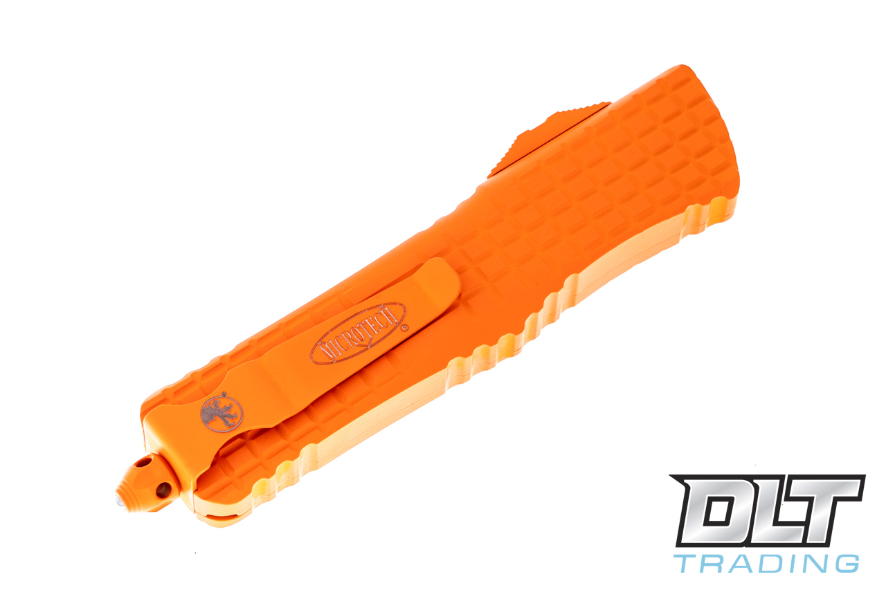 Microtech Combat Troodon HS Rescue - Orange - Orange Cerakote Blade